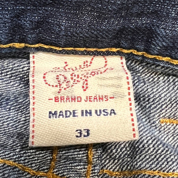 True Religion button fly Mens jeans size 33 - Picture 3 of 11